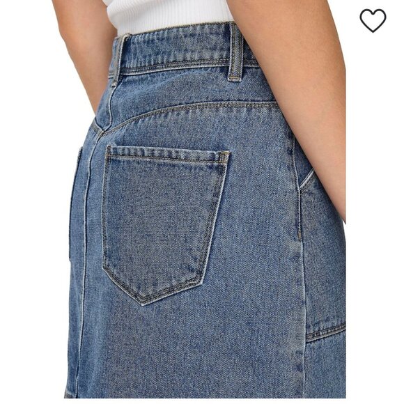 ONLY Denim Mini Skirt - Picture 3 of 7